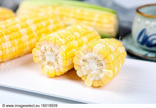 A small amount of corn