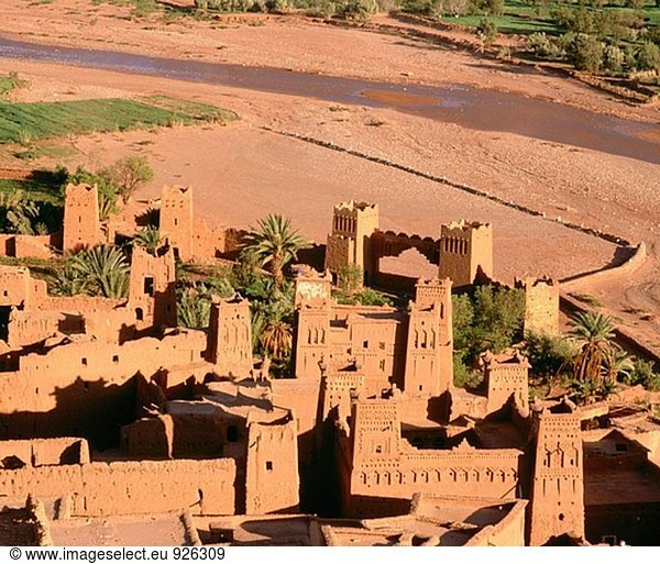 Aït-Ben-Haddou. Hoher Atlas. Marokko