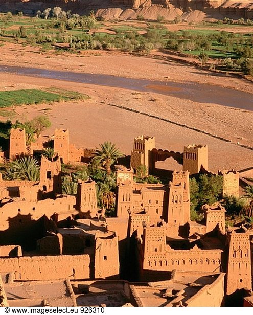 Aït-Ben-Haddou. Hoher Atlas. Marokko