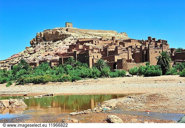 Aït Benhaddou Ksar. World Heritage. Ouarzazate province  Morocco