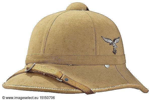 A tropical helmet for members of the Luftwaffe depot piece historic  historical  20th century