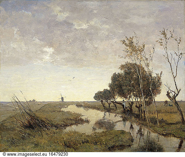 A Watercourse near Abcoude