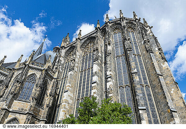 Aachener Dom  UNESCO-Welterbe  Aachen  Nordrhein-Westfalen  Deutschland  Europa
