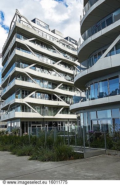 Aarhus  Dänemark Das neue Stadt- und Wohnbauprojekt Docklands.