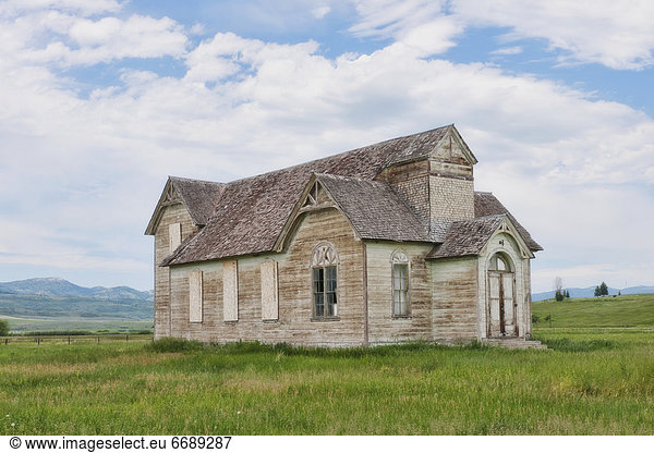 Abandoned Countryside Church