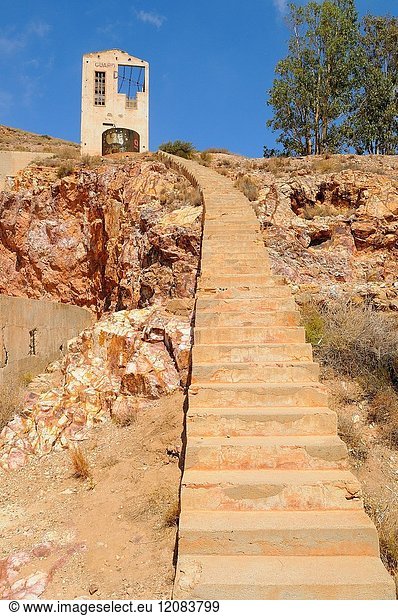 Abandoned gold mine. Rodalquilar. Cabo de Gata-Níjar Natural Park. Almería province. Andalusia. Spain