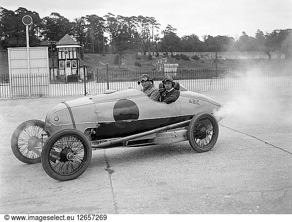 ABC von Eric Gordon England  JCC 200-Meilen-Rennen  Brooklands  1921. Künstler: Bill Brunell.