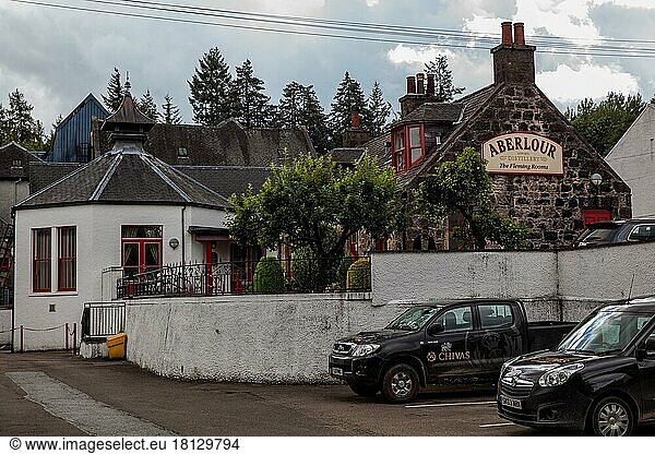 Aberlour Distillery  Aberlour  Aberdeenshire  Scotland  UK