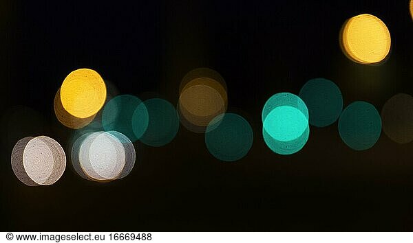 Abstract dark background with sparkling lights  Barcelona  Spain  Europe
