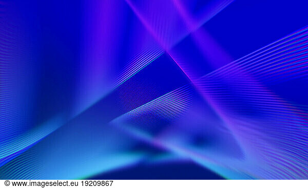 Abstract iridescent blue holographic background