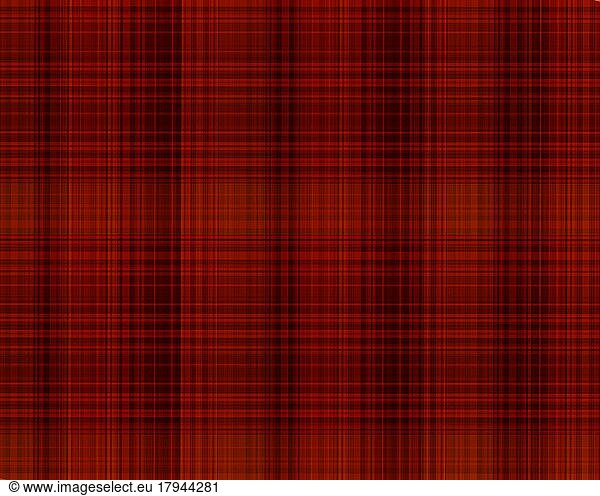 Abstract realistic red fabric  plaid texture. Vector background