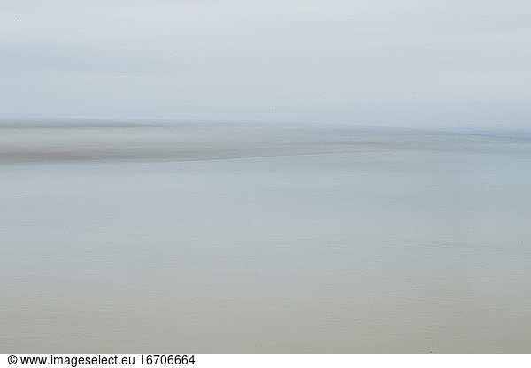 Abstract View of Ocean and Beach