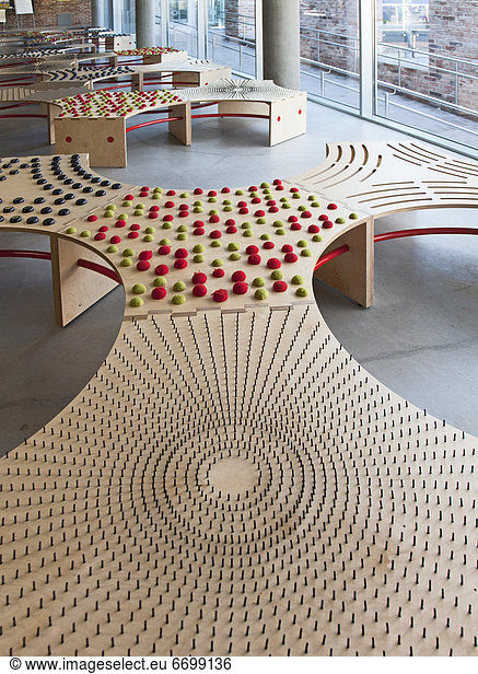 Abstractly Designed Benches