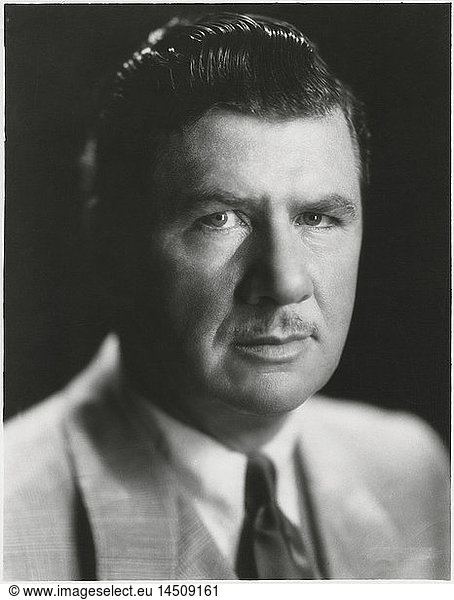 Actor George Bancroft  Publicity Portrait  1930's