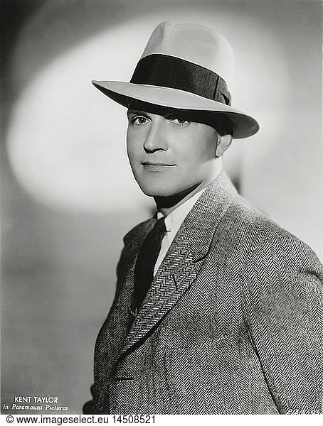 Actor Kent Taylor Actor Kent Taylor, Publicity Portrait, Paramount ...