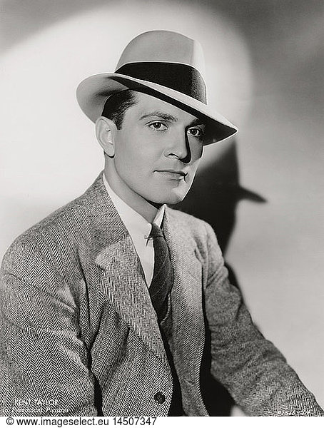 Actor Kent Taylor  Publicity Portrait  Paramount Pictures  1930's