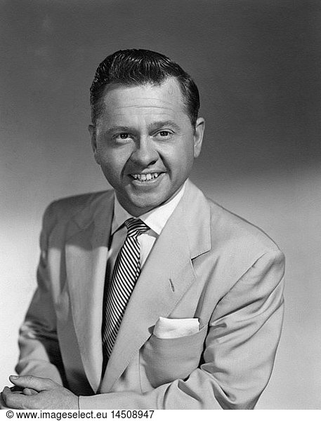 Actor Mickey Rooney  Studio Portrait  1955