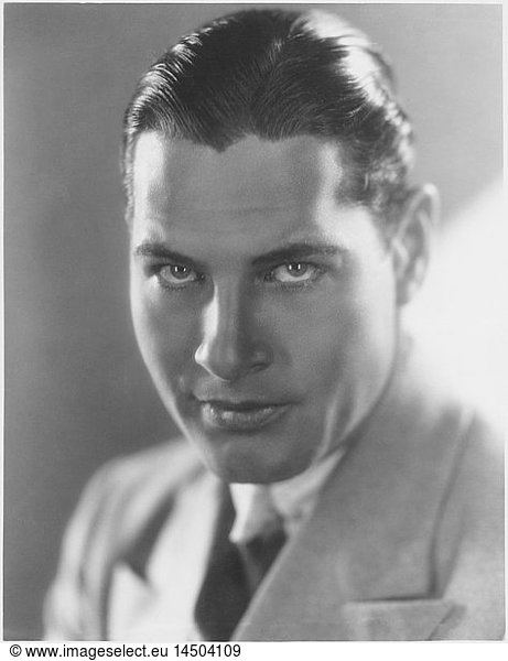 Actor Richard Arlen  Publicity Portrait  1930's