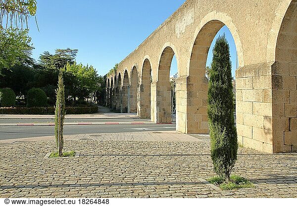 Acueducto built 16th century in Plasencia  Extremadura  Spain  Europe