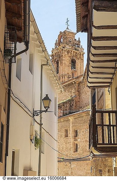 Ademuz town in the heart of Rincon de Ademuz  Valencia  Spain on May 21  2020.