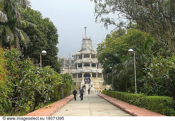 Adinatha-Tempel  Jain-Tempel  Ranakpur  Rajasthan  Indien  Asien