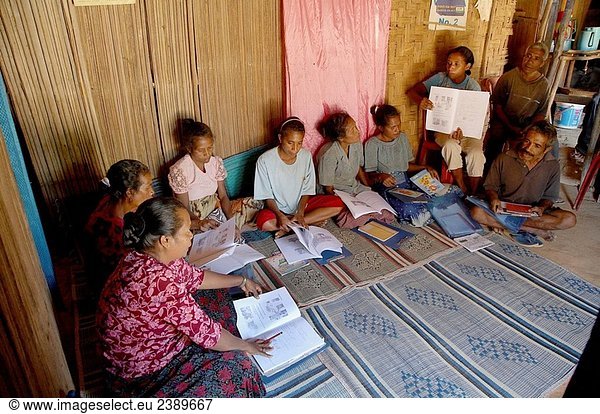 Adult Literacy Klasse  Fatumerita  Aileu Bezirk. Ost-Timor