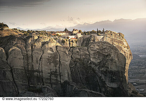Agios Stefanos-Kloster  Meteora  UNESCO-Weltkulturerbe  Thessalien  Griechenland  Europa