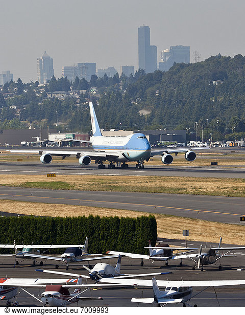 Air Force One At Boeing Field