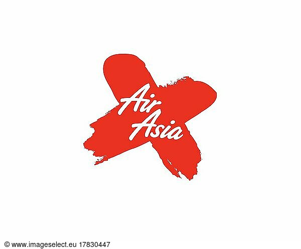 AirAsia X  gedrehtes Logo  Weißer Hintergrund B