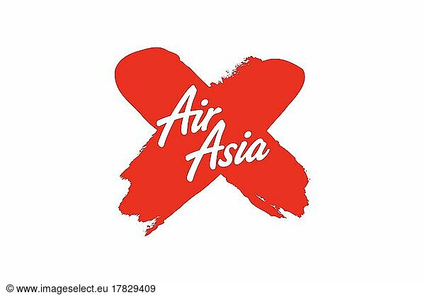 AirAsia X  Logo  Weißer Hintergrund