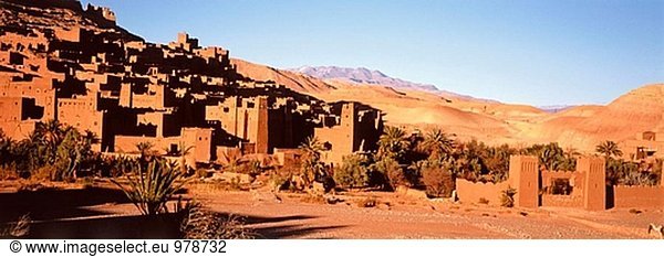 Ait Benhaddou Kasbah. Ouarzazate Region. Marokko