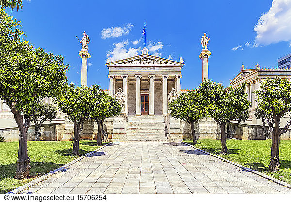 Akademie von Athen  Athen  Griechenland  Europa