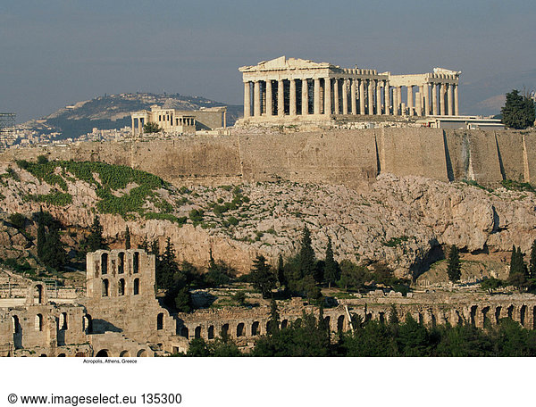 Akropolis  Athen  Griechenland