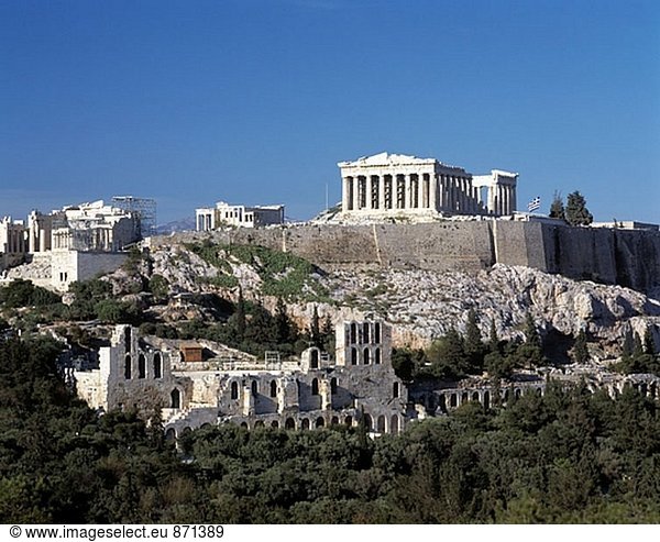 Akropolis. Athen. Griechenland