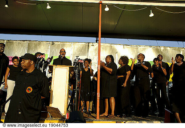 Al Sharpton Trayvon Martin Ralley