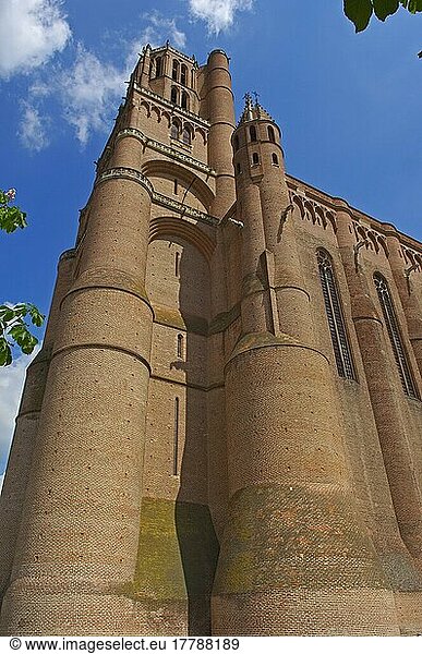 Albi  Kathedrale  Kathedrale von Saint cecile  Ste-Cecile Cathedrale  Sainte Cecile Kathedrale  Tarn  Midi-Pyrenäen  Frankreich  Europa