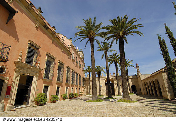 Alcazar   Jerez de la Frontera   Cadiz   Andalusien   Spanien   Europa