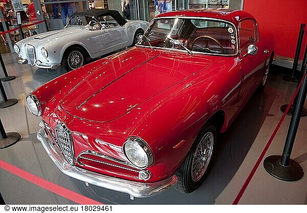Alfa Romeo Giulietta Sprint classic car  production period 1954 to 1964  saloon  coupe