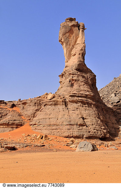 Algerien  Blick auf den Nationalpark Tassili n Ajjjer