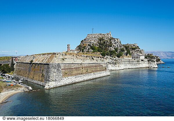 Alte Festung  Korfu  Griechenland  Kerkyra  Europa