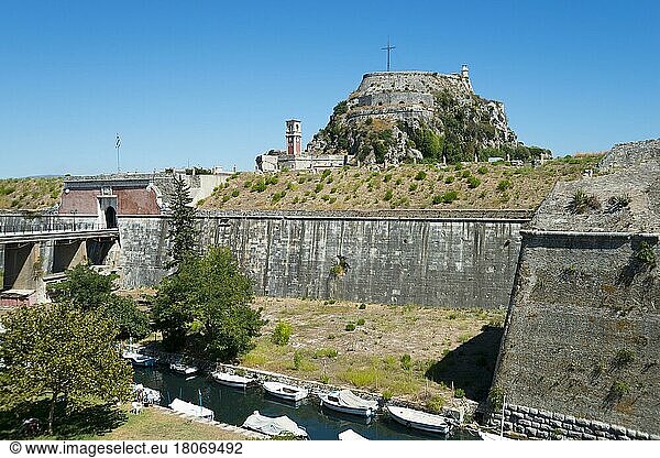 Alte Festung  Korfu  Griechenland  Kerkyra  Europa
