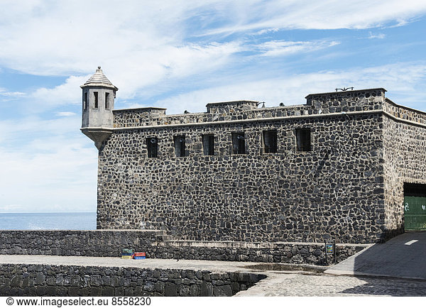Alte Verteidigungsmauern  Puerto de la Cruz  Teneriffa  Kanarische Inseln  Spanien