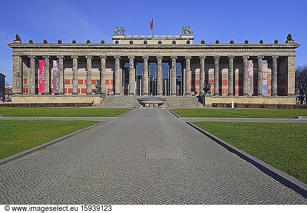 Altes Museum am Lustgarten  Berlin-Mitte  Berlin  Deutschland  Europa