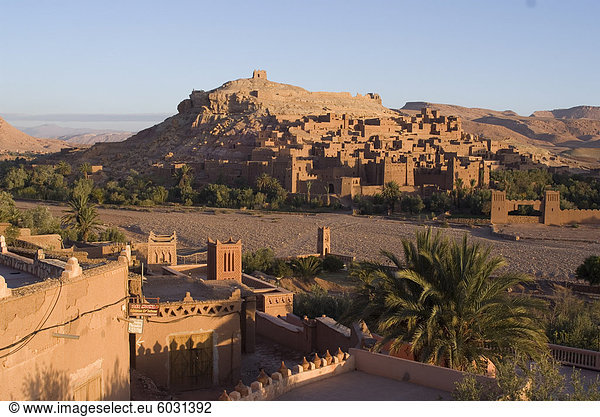 Altstadt, der Ort für viele Filme, Ait Ben Haddou, UNESCO World Heritage Site, Marokko, Nordafrika, Afrika