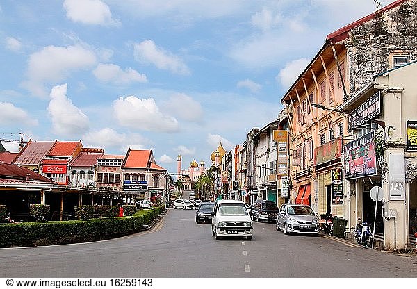 Altstadt  Kuching  Sarawak  Malaysia  Asien