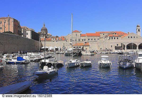 Altstadt von Dubrovnik  Kroatien.