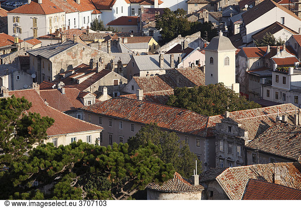 Altstadt von Senj  Adria  Kroatien  Europa