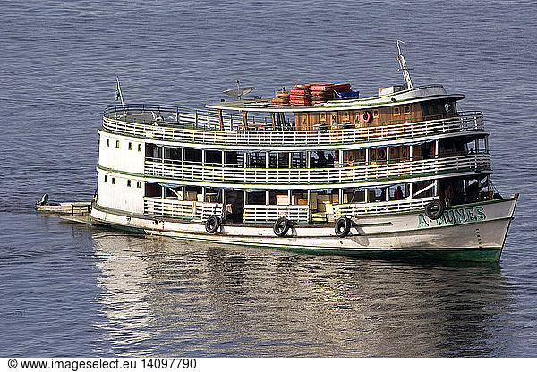 Amazon Riverboat  Manaus  Brazil