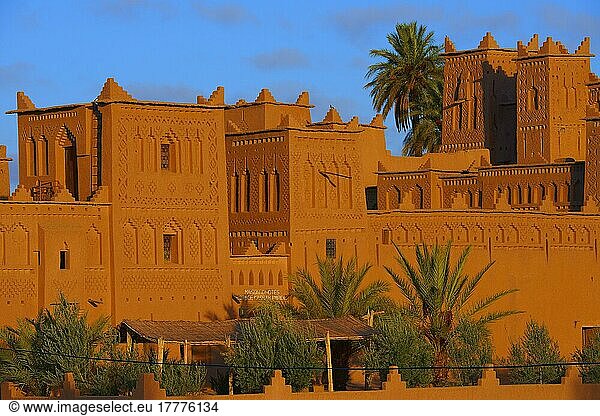 Amerhidil  Amridil  Alte Kasbah  Skoura  Region Ouarzazate  Marokko  Afrika