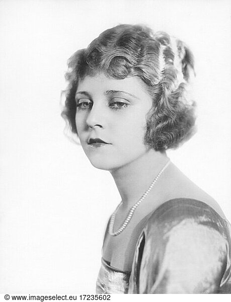 American Actress Margaret Perry  Head and Shoulders Publicity Portrait  early 1930's